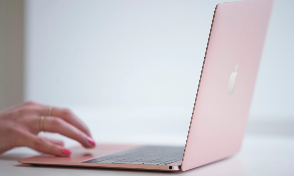 Apple Pink Laptop